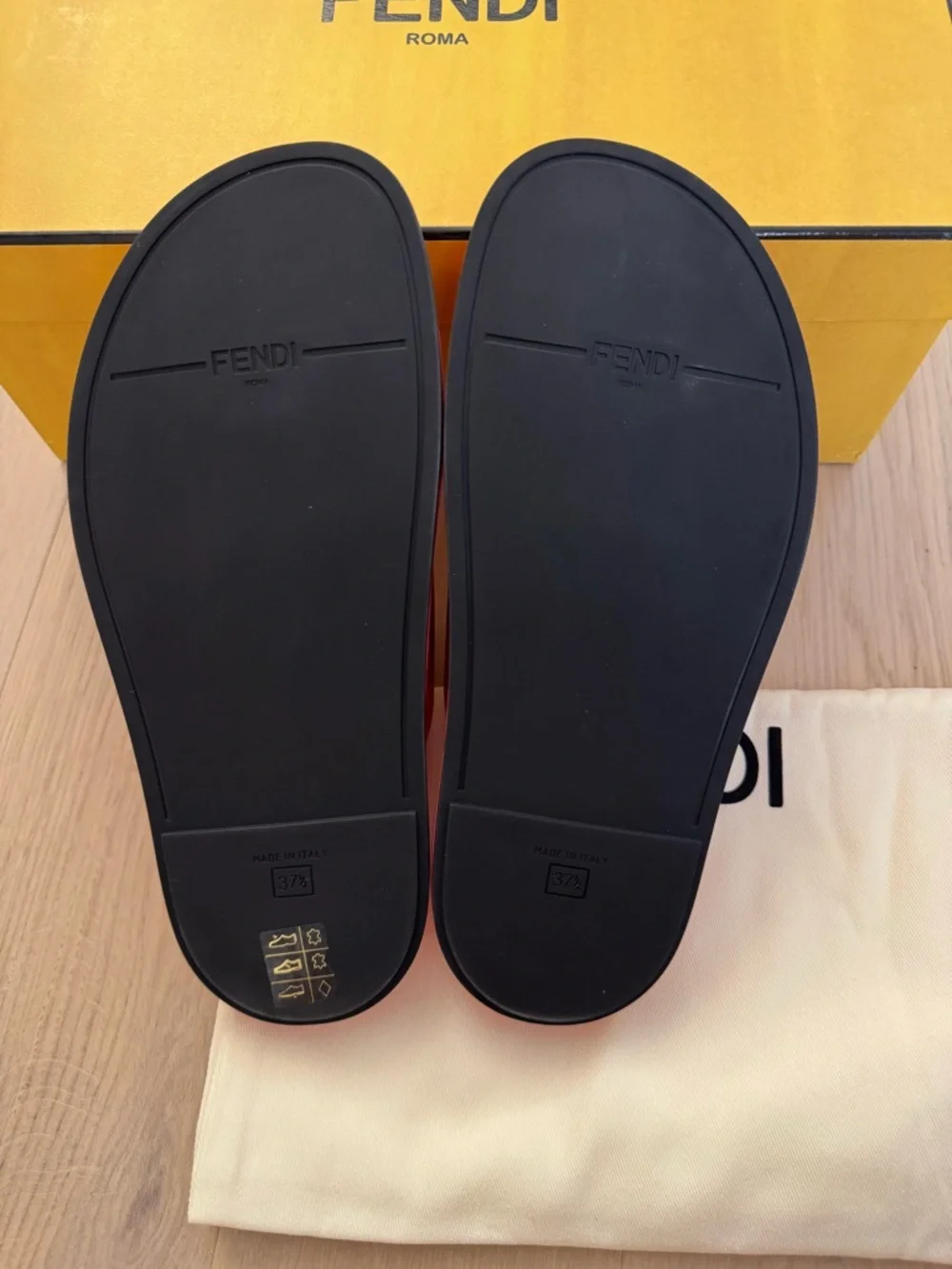 Fendi Feel logo-buckle sandals - Picture 9 of 11